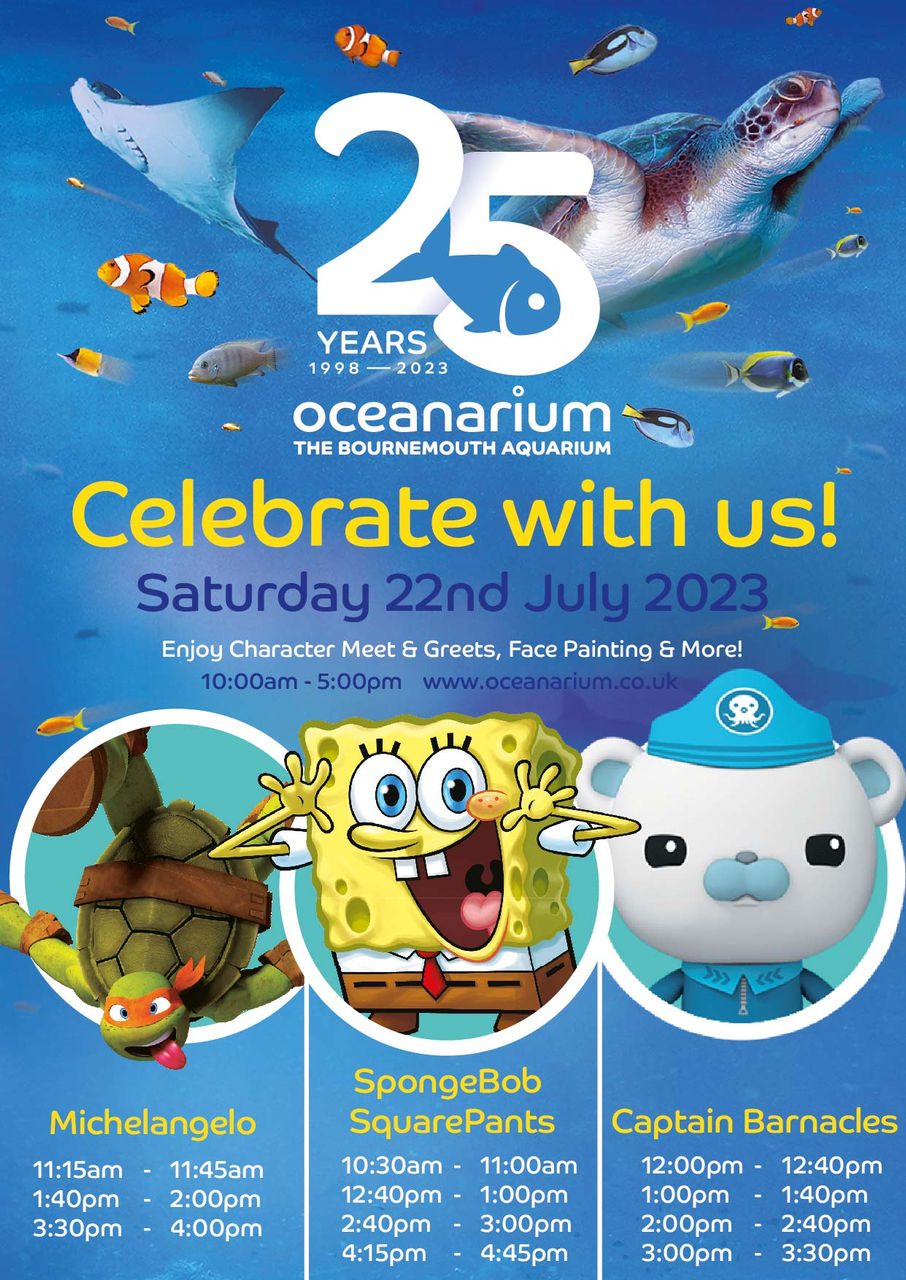 Celebrating 25 Years of the Oceanarium! Bournemouth Oceanarium